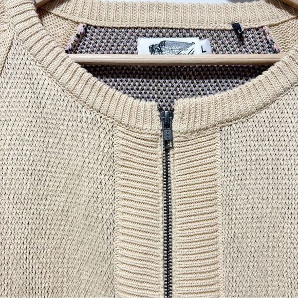 Felt For Every Living Thing Web Knit Sweater Size Large Butterfly Cardigan - Picture 7 of 16